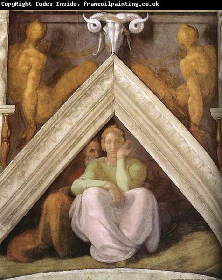 Michelangelo Buonarroti Ancestors of Christ: figures